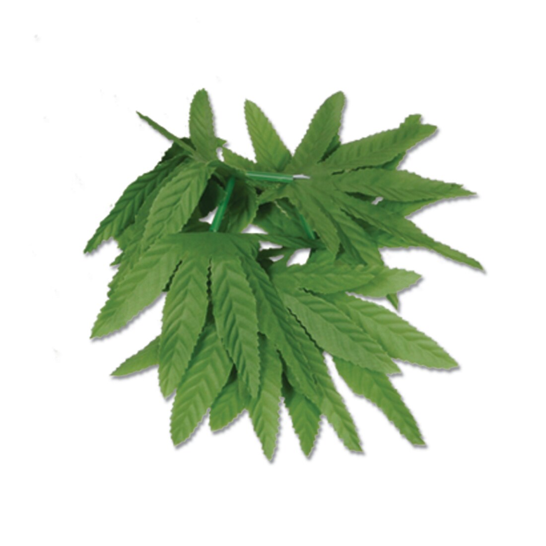 Party Central Club Pack of 12 Green Fern Leaf Tropical Luau Party Bracelets Costume Accessory 10&#x22;