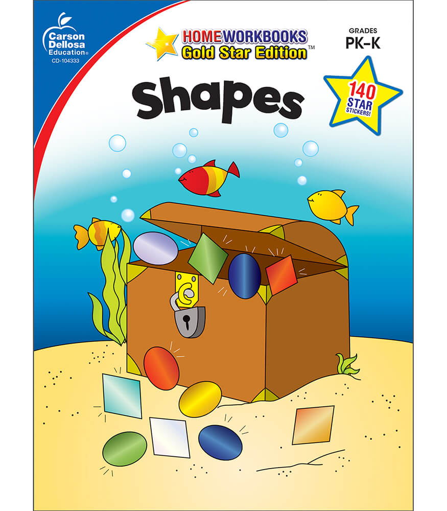 Carson Dellosa Shapes Grades Pk K Workbook Michaels