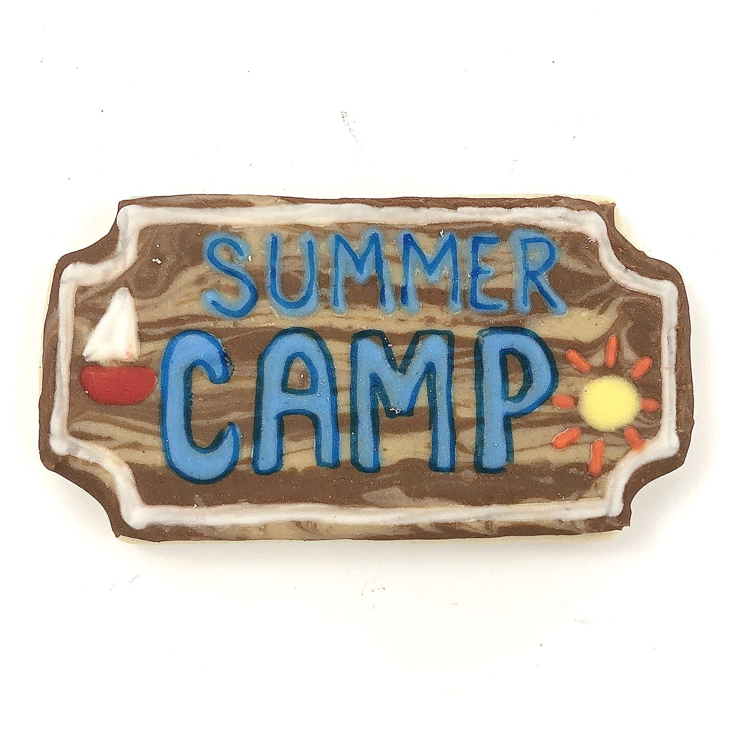 Ticket Plaque Cookie Cutter 3.75 in B1567, CookieCutter.com, Tin Plated Steel, Handmade in the USA