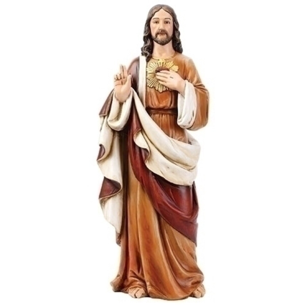 Roman Sacred Heart of Jesus Tabletop Figurine - 24&#x22;