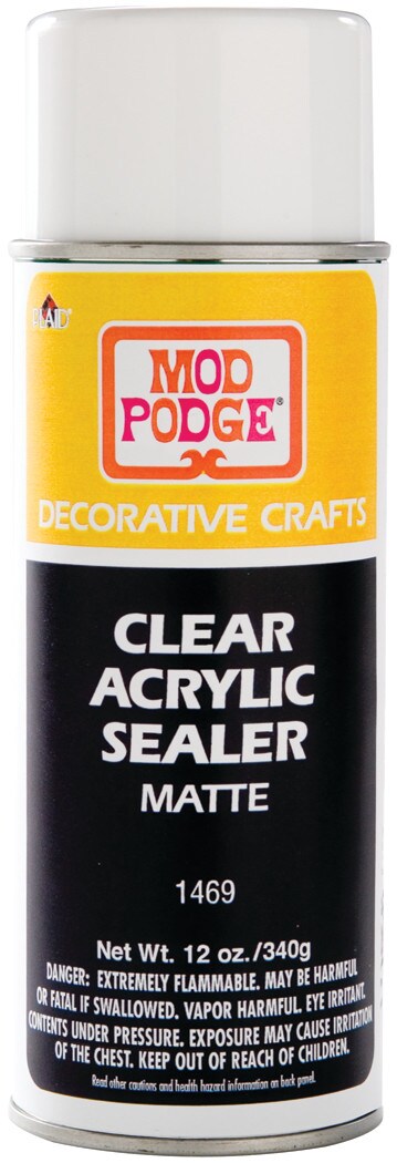 Plaid Acrylic Sealer, Satin Clear