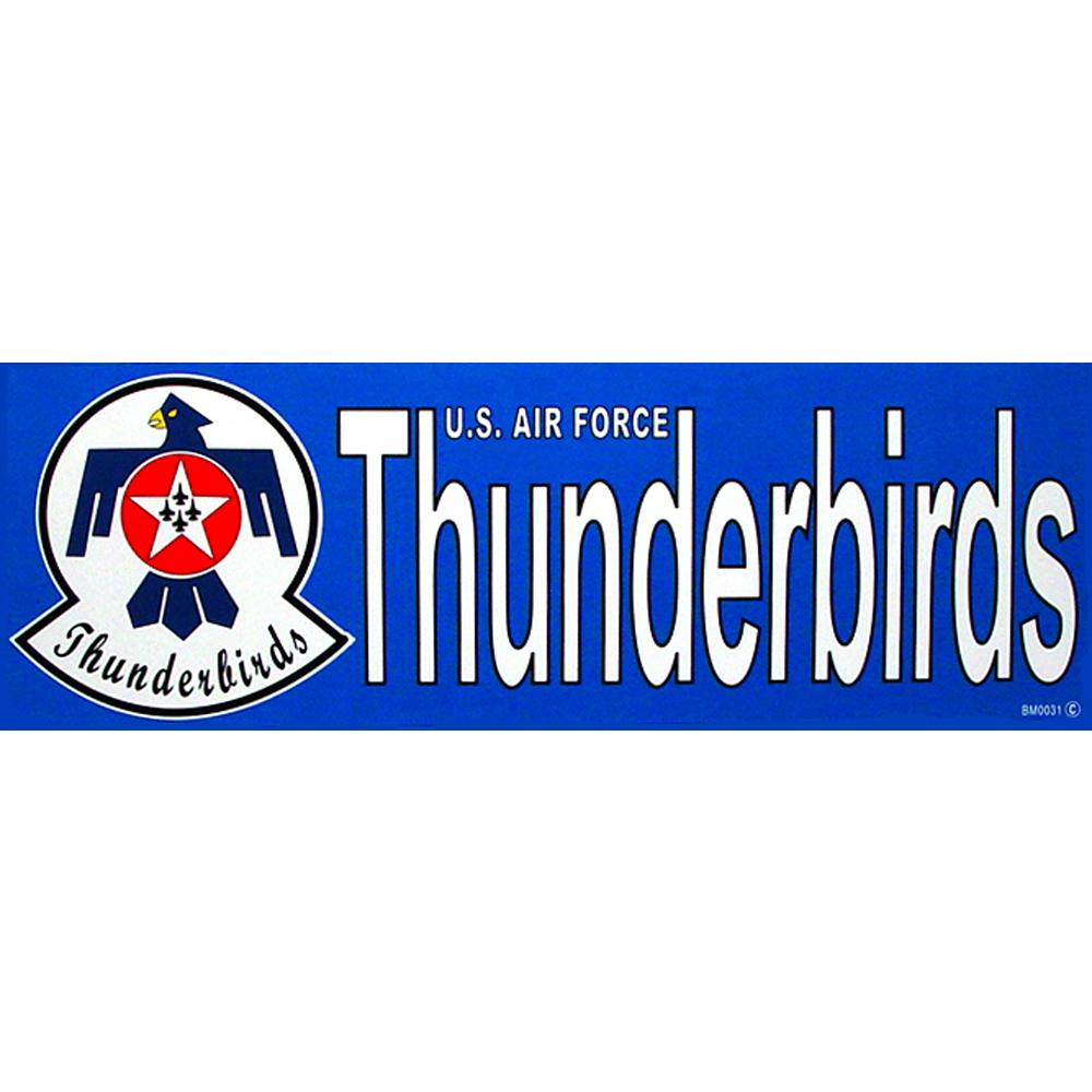 U.S. Air Force Thunderbirds Bumper Sticker 3-1/4"X9" | Michaels