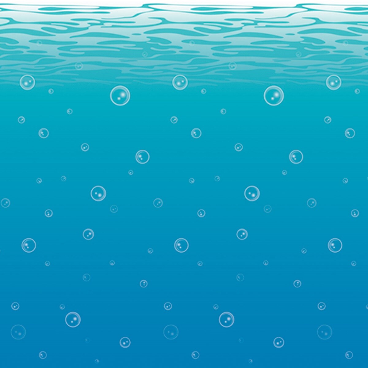 Party Central Pack of 6 Blue and White Undersea Photo Backdrop Wall Decors 30'