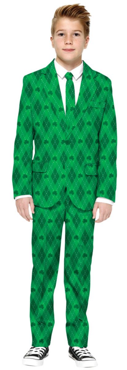 The Costume Center Green Boy Child St. Patrick&#x27;s Day Suit - Small
