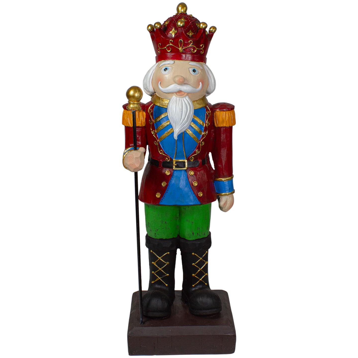 Northlight 22&#x22; Red and Blue Nutcracker Soldier Christmas Decoration