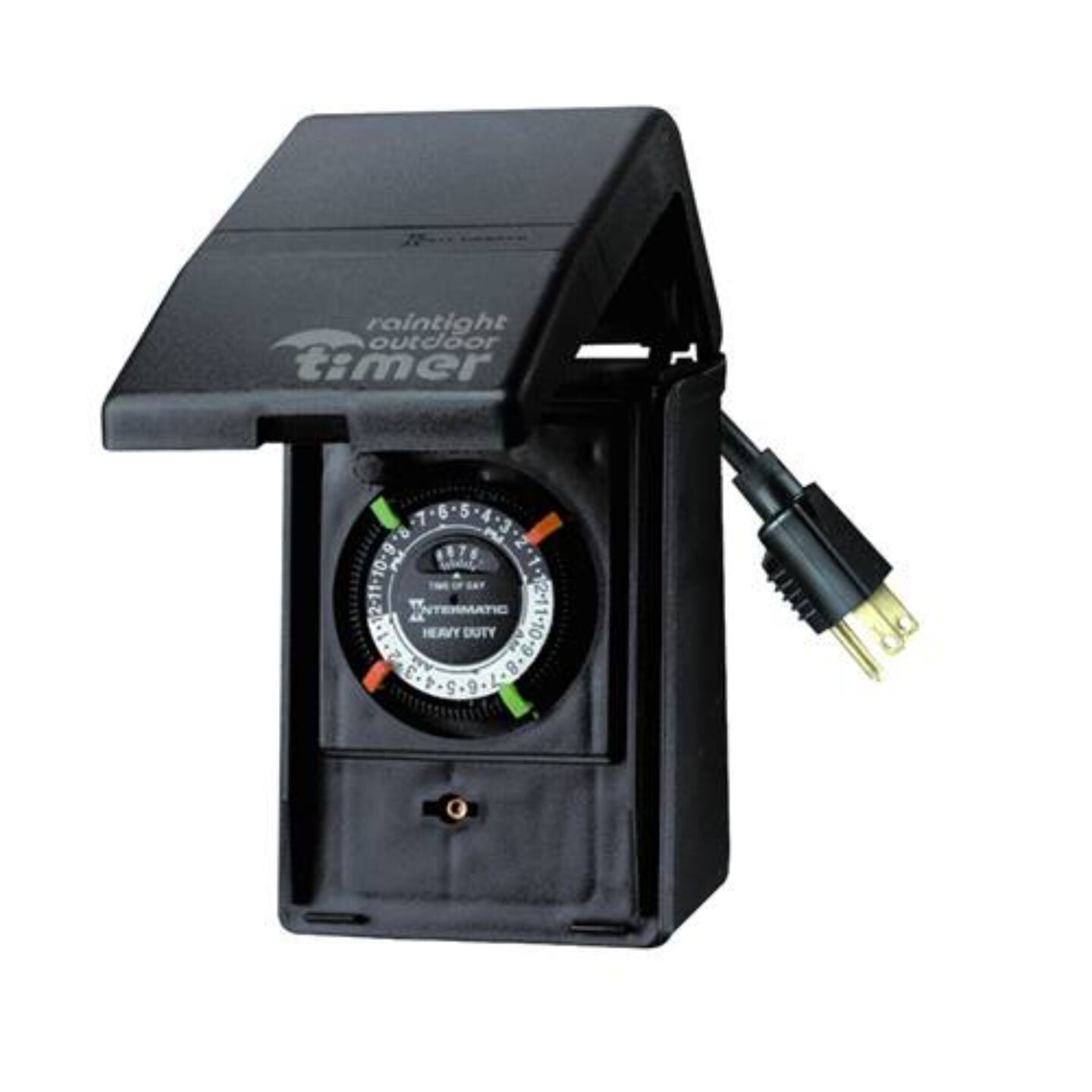DLIG 5.25&#x22; Black Christmas Lights 120VAC Plug Mechanical Timer