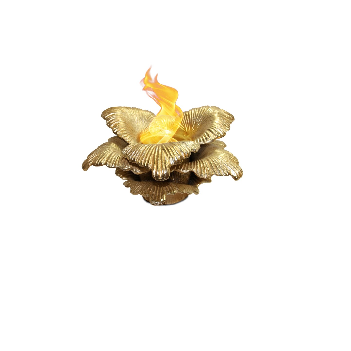 Luxury Fireplace Group Anywhere Fireplace Indoor/Outdoor Fireplace - Chatsworth (Gold)