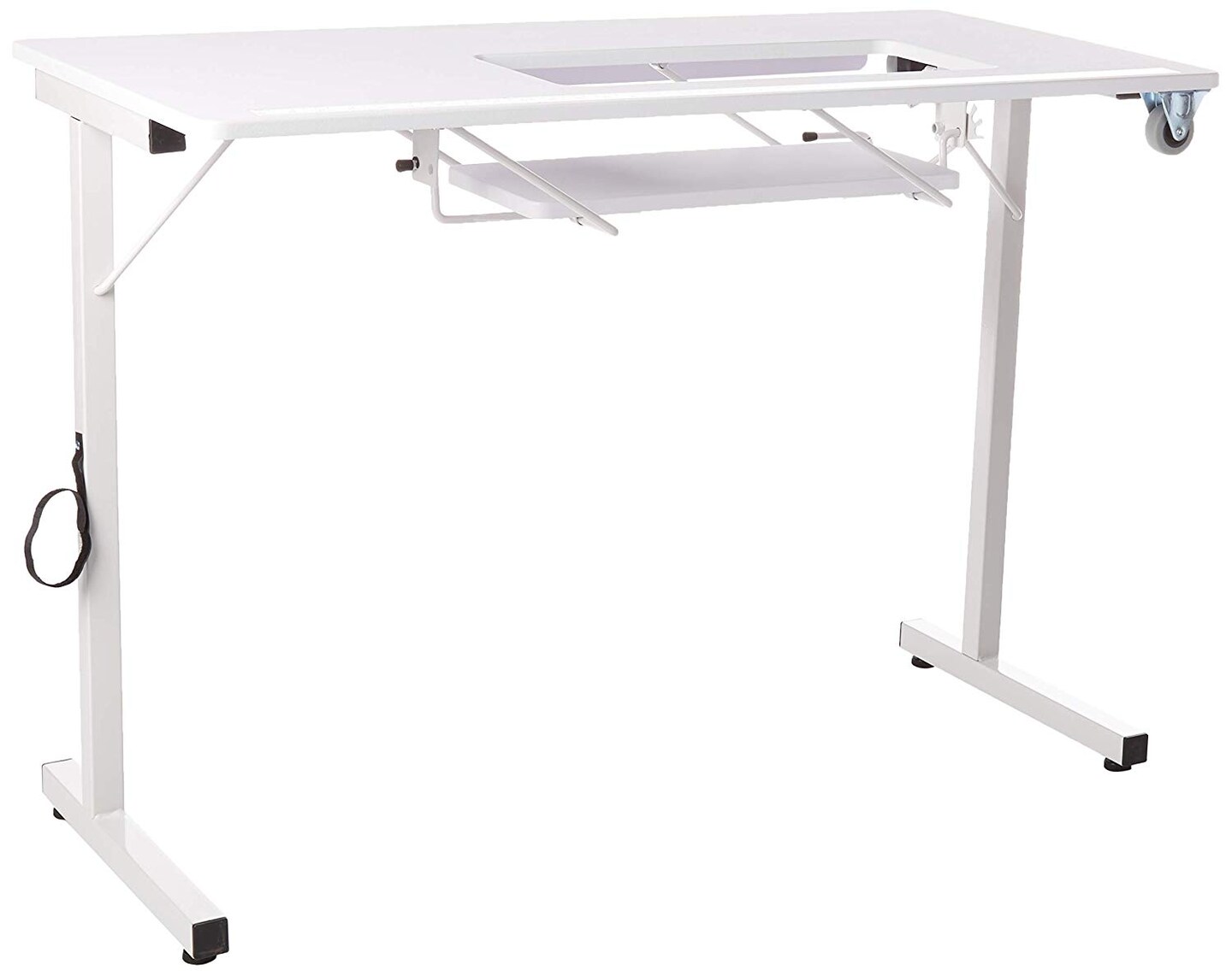 portable sewing craft table from