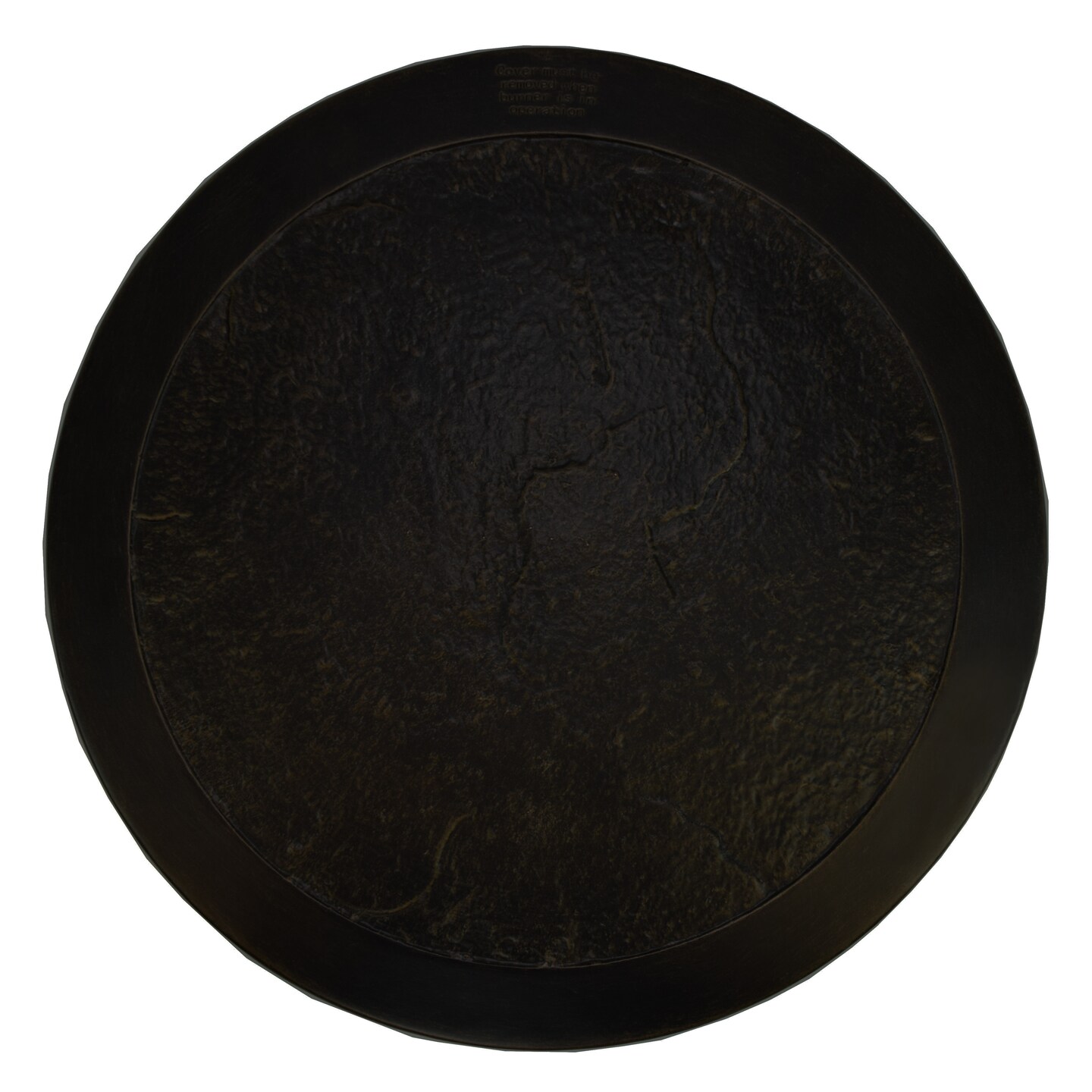 CC Outdoor Living 22” Antique Bronze Round Heavy Duty Lazy Susan and Fire Pit Table Cover