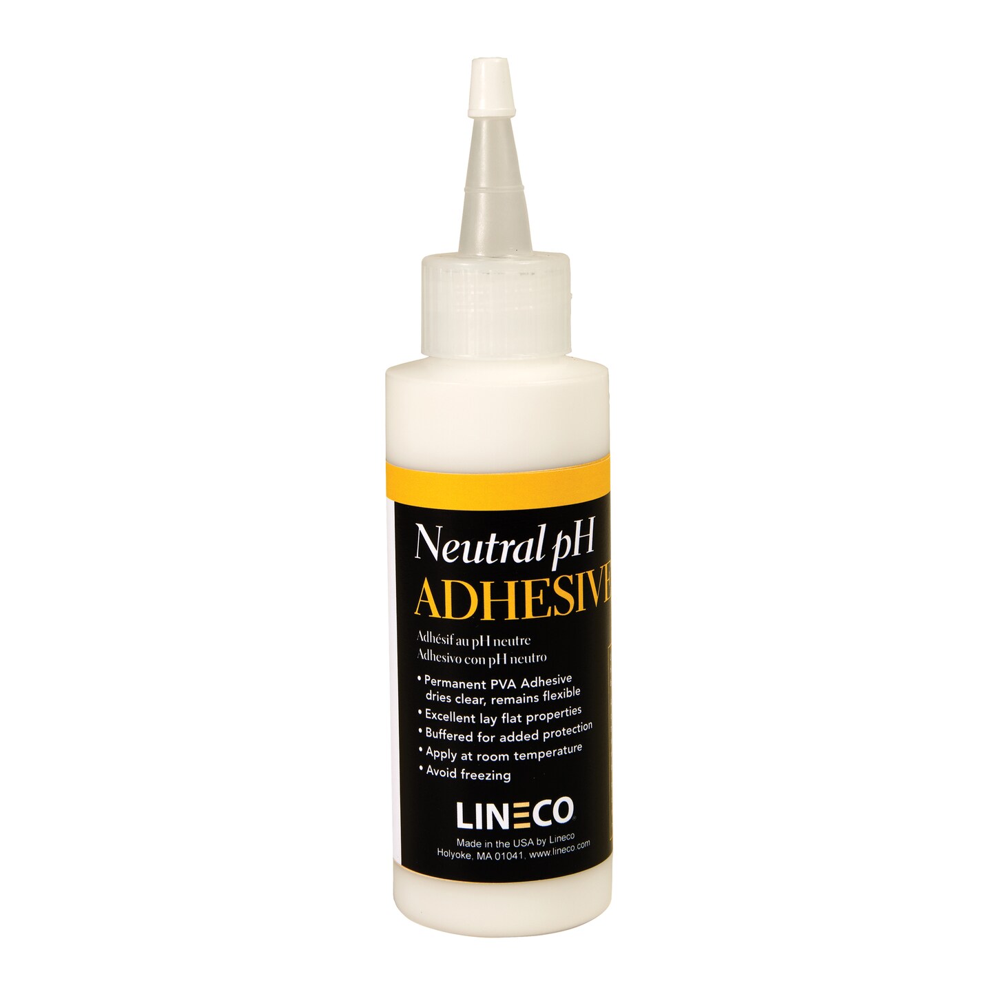 Lineco® White Neutral pH Adhesive, 4oz.