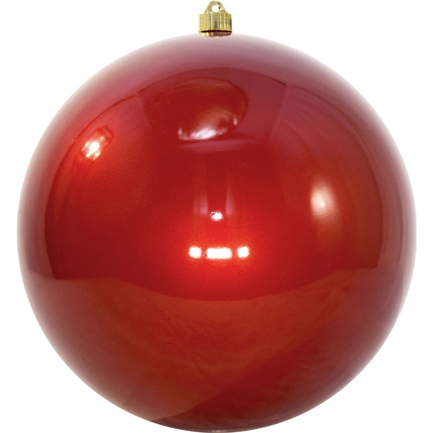 Christmas By Krebs Shiny Candy Red Shatterproof Christmas Ball Ornament 12 300mm Michaels 7747