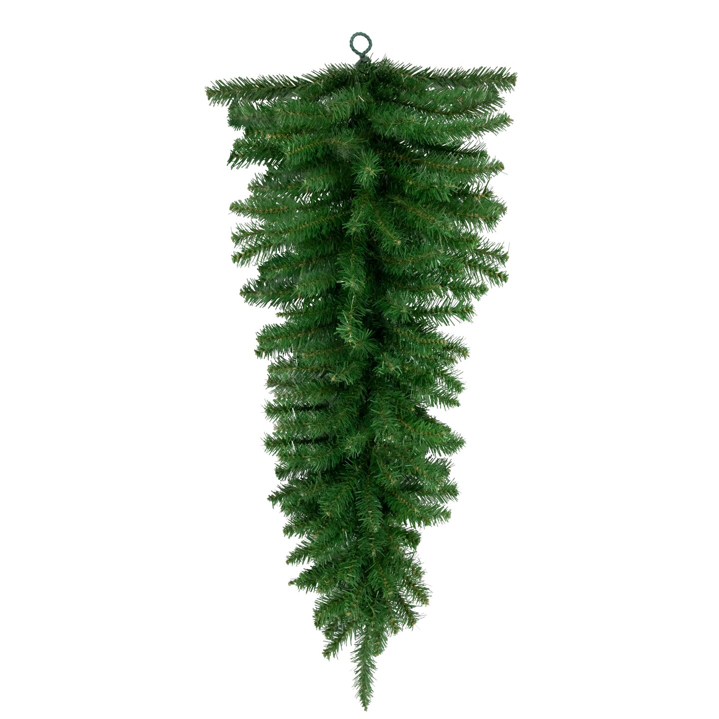 Northlight 36&#x22; Winona Fir Artificial Christmas Teardrop Swag, Unlit