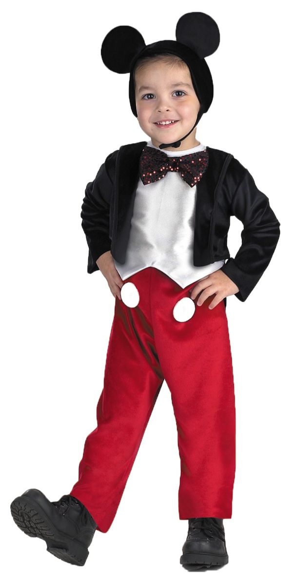 The Costume Center Red and Black Mickey Mouse Toddler Halloween Costume