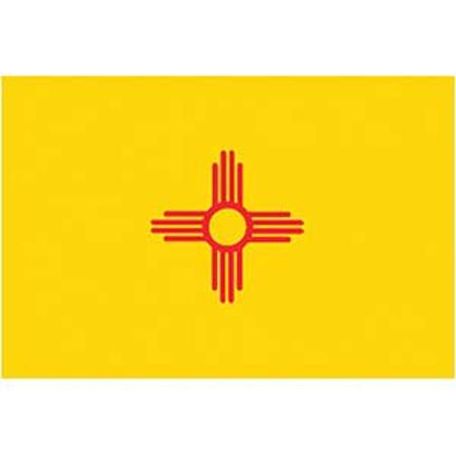 New Mexico Flag with Grommets 2ft x 3ft