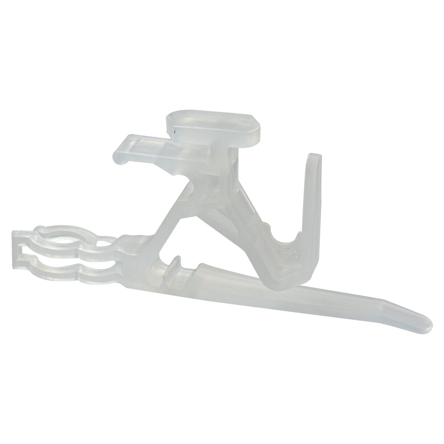 Simple Living Set of 75 Ladderless Gutter and Shingle Christmas Light Clips - 3.75"