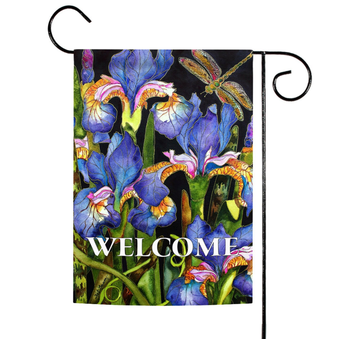 Toland Home Garden Maltese Hund Gartenflagge – 12,5 X 18 Zoll (ca. 32x46 Cm), Wetterfest, Einseitig Bedruckt