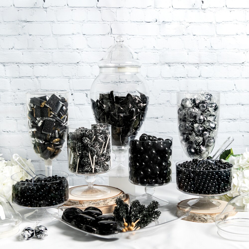 14 lbs+ Premium Black Candy Buffet by Just Candy (Feeds 24-36)