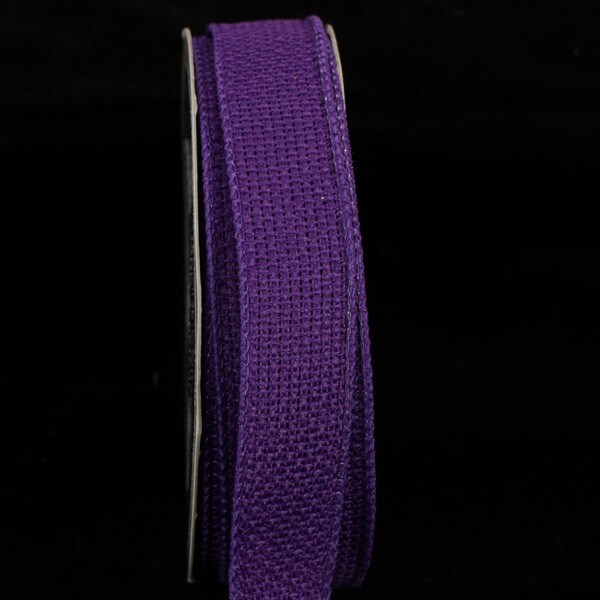 The Ribbon People Purple Contemporary Wired Craft Ribbon 0.75&#x22; x 80 Yards