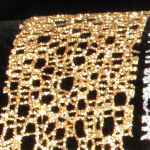 Kraft Gold Glittered Gift Wrap