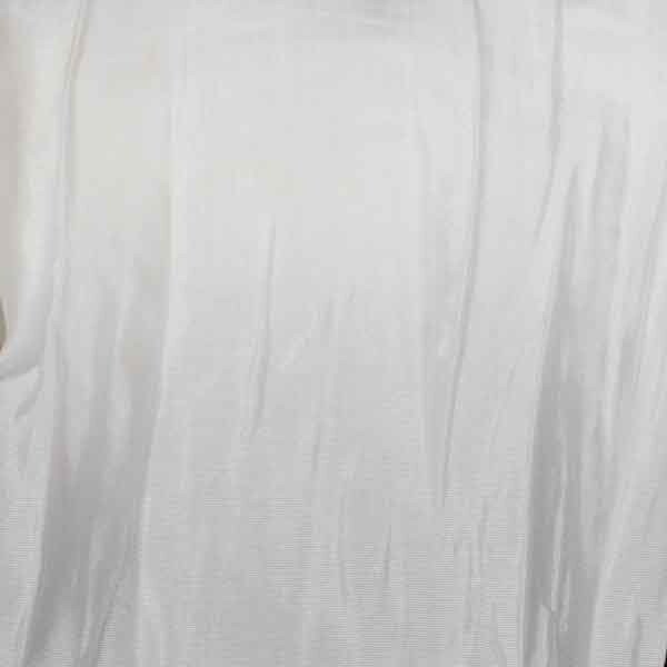 The Ribbon People Cream White Edge Pleated Tulle Craft Ribbon 12" x 2.7 Yards