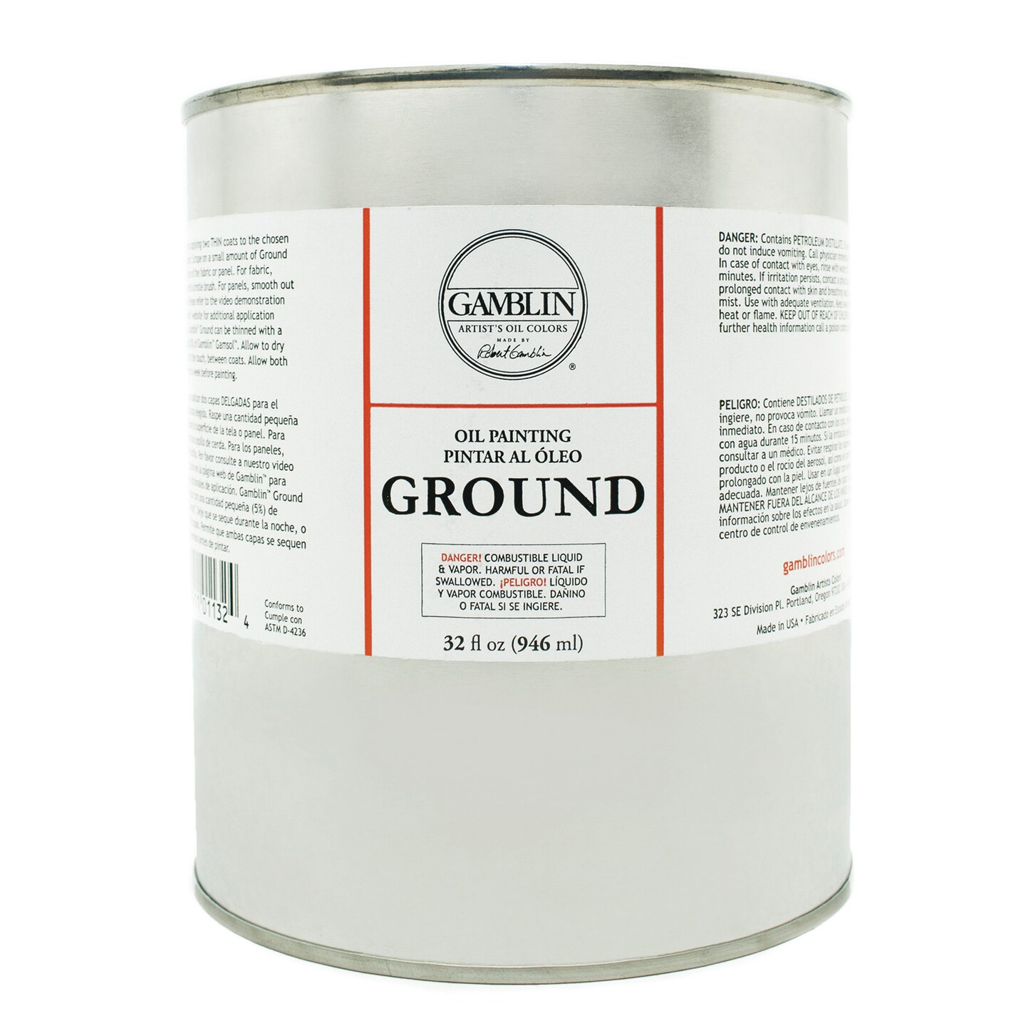 Gamblin Oil Painting Ground 32 oz. Michaels