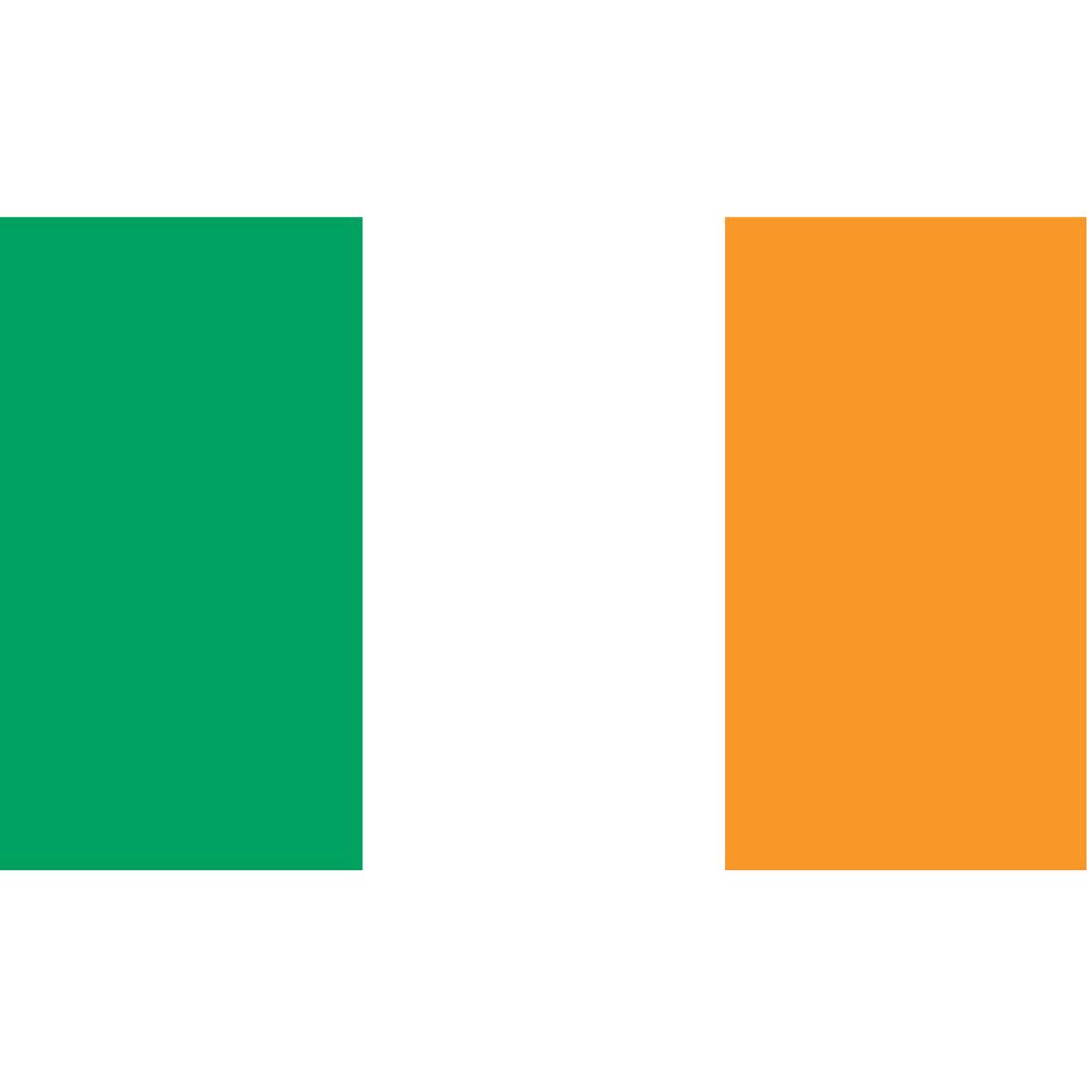 Ireland Flag with Grommets 3ft x 5ft