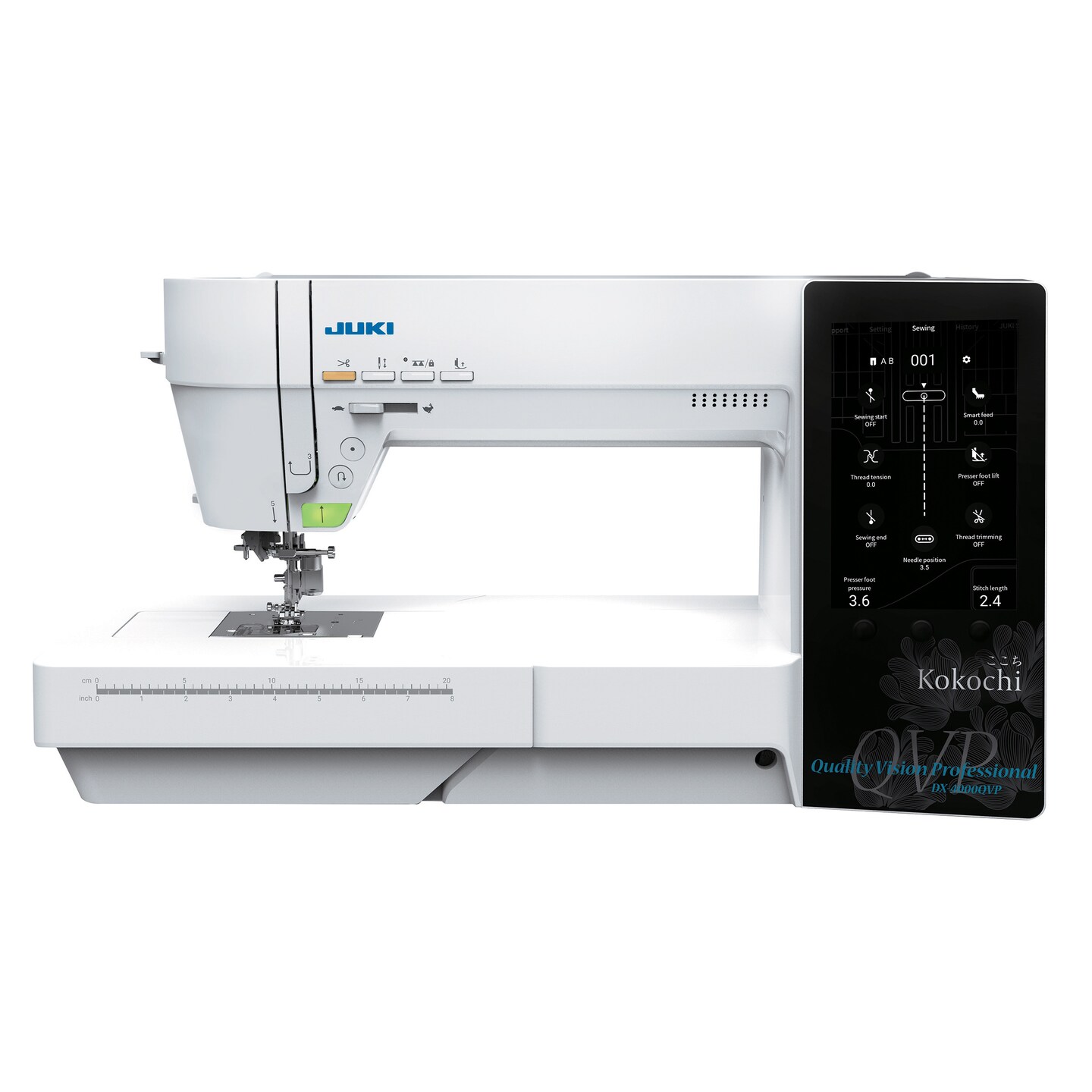 Juki Kokochi DX-4000QVP 12&#x22; Arm Professional Quality Computerized Sewing Machine