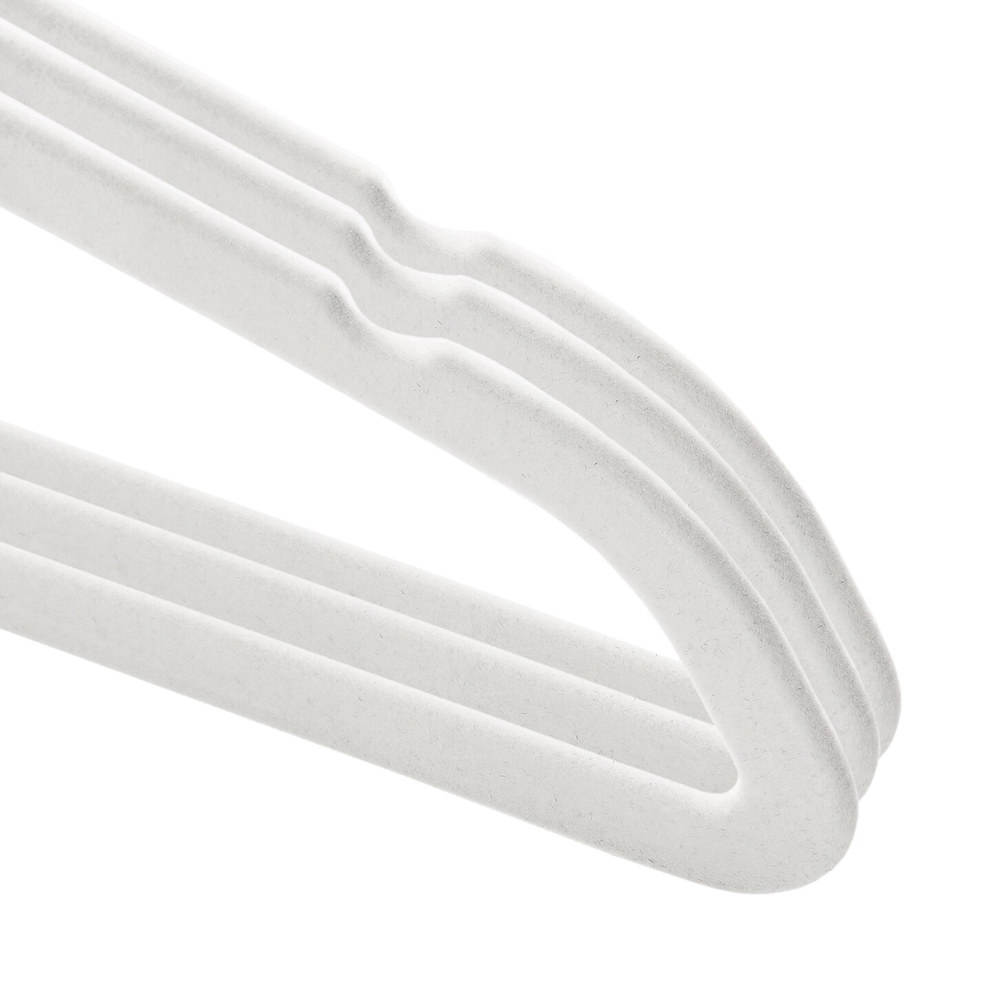 Casafield 100 Velvet Non-Slip Suit Hangers - Space Saving &#x26; Swivel Hook for Dress Clothes, Coats, Pants, Shirts, Skirts