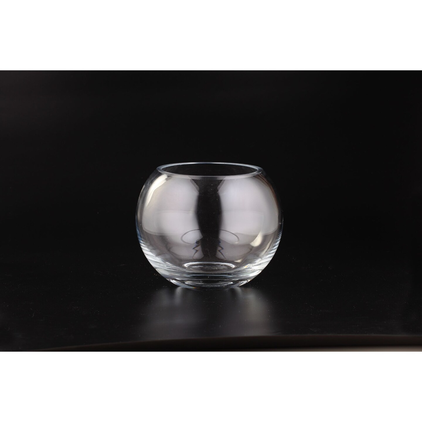 CC Home Furnishings 8&#x22; Clear Bubble Bowl Tea Light Holder