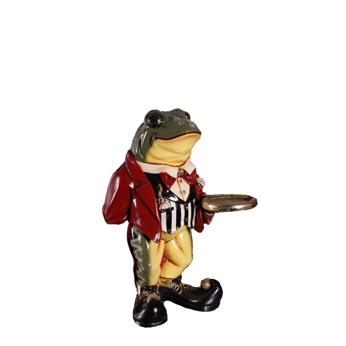 Small Frog Butler Statue
