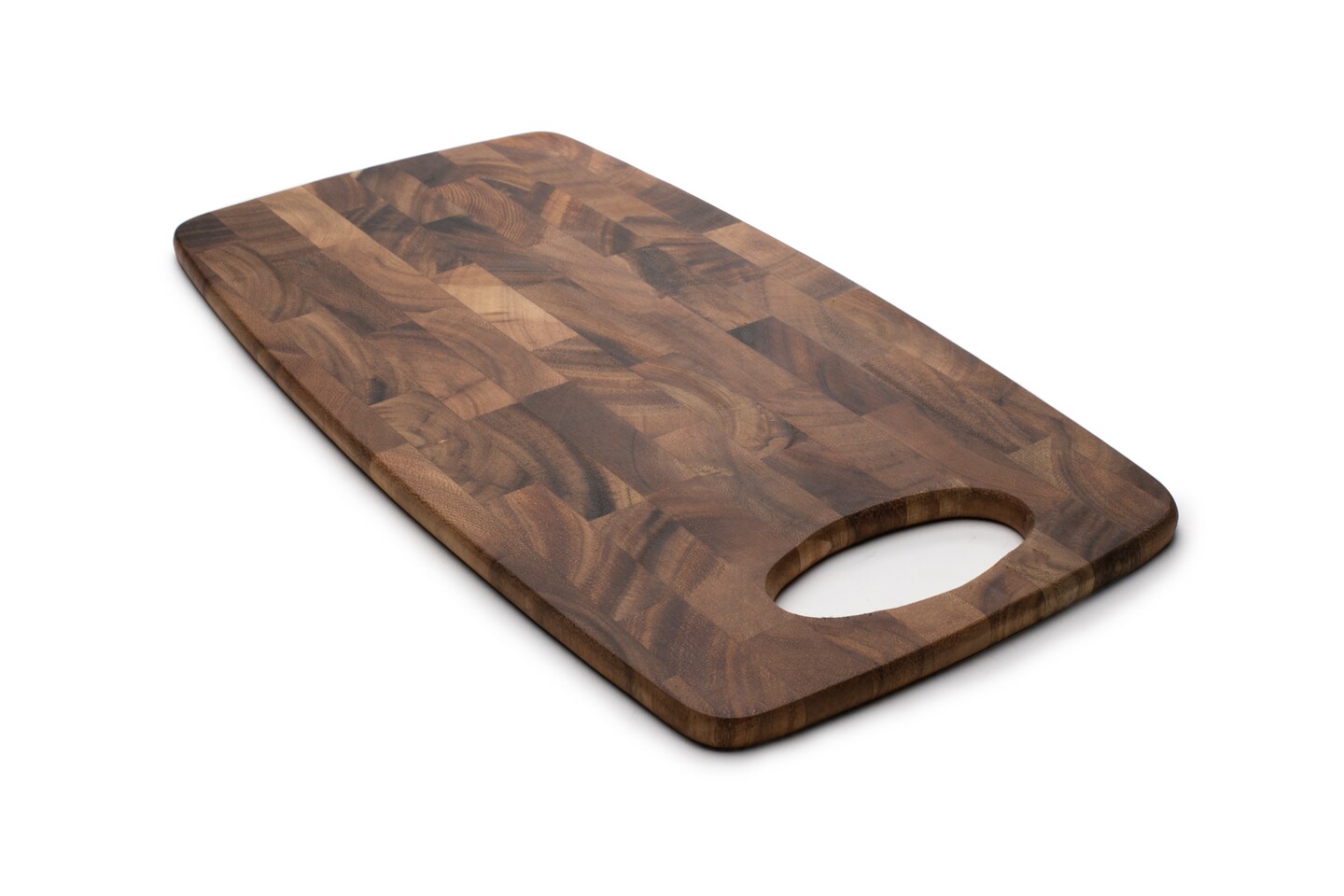 Dark Brown End Grain Cutting Board