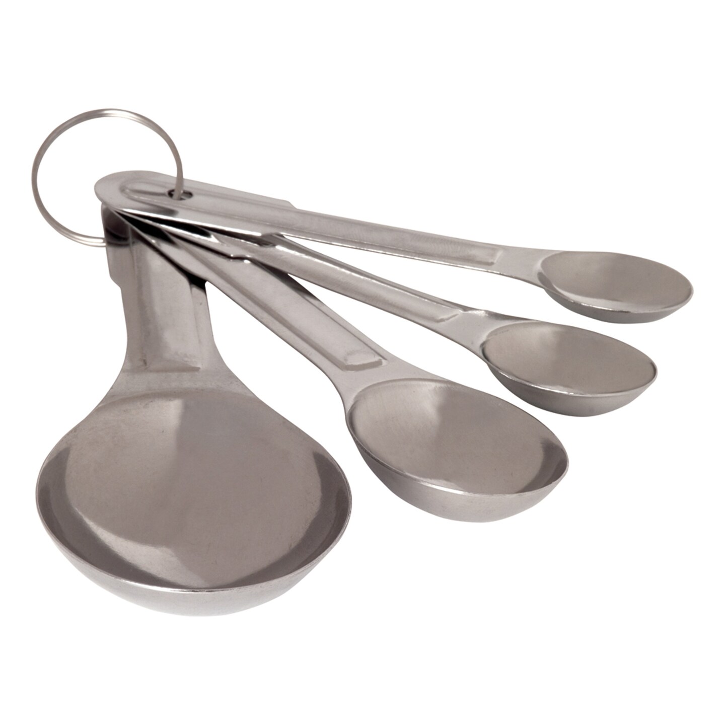 Silver Stainless Steel Measuring Spoons 24 per Box
