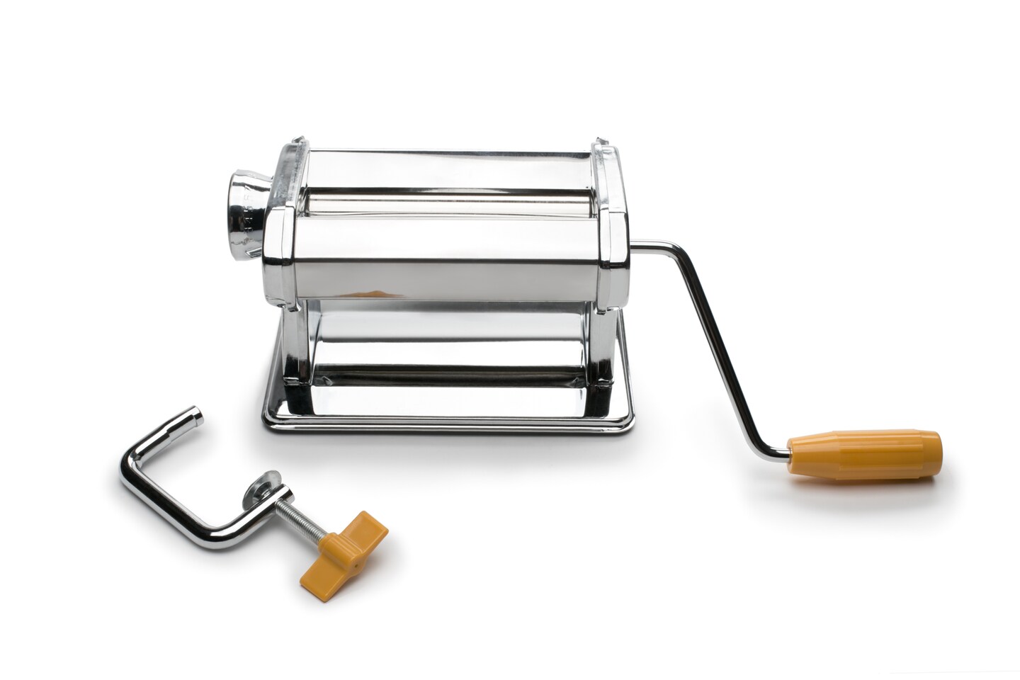 Metallic Stainless Steel Pasta Machine