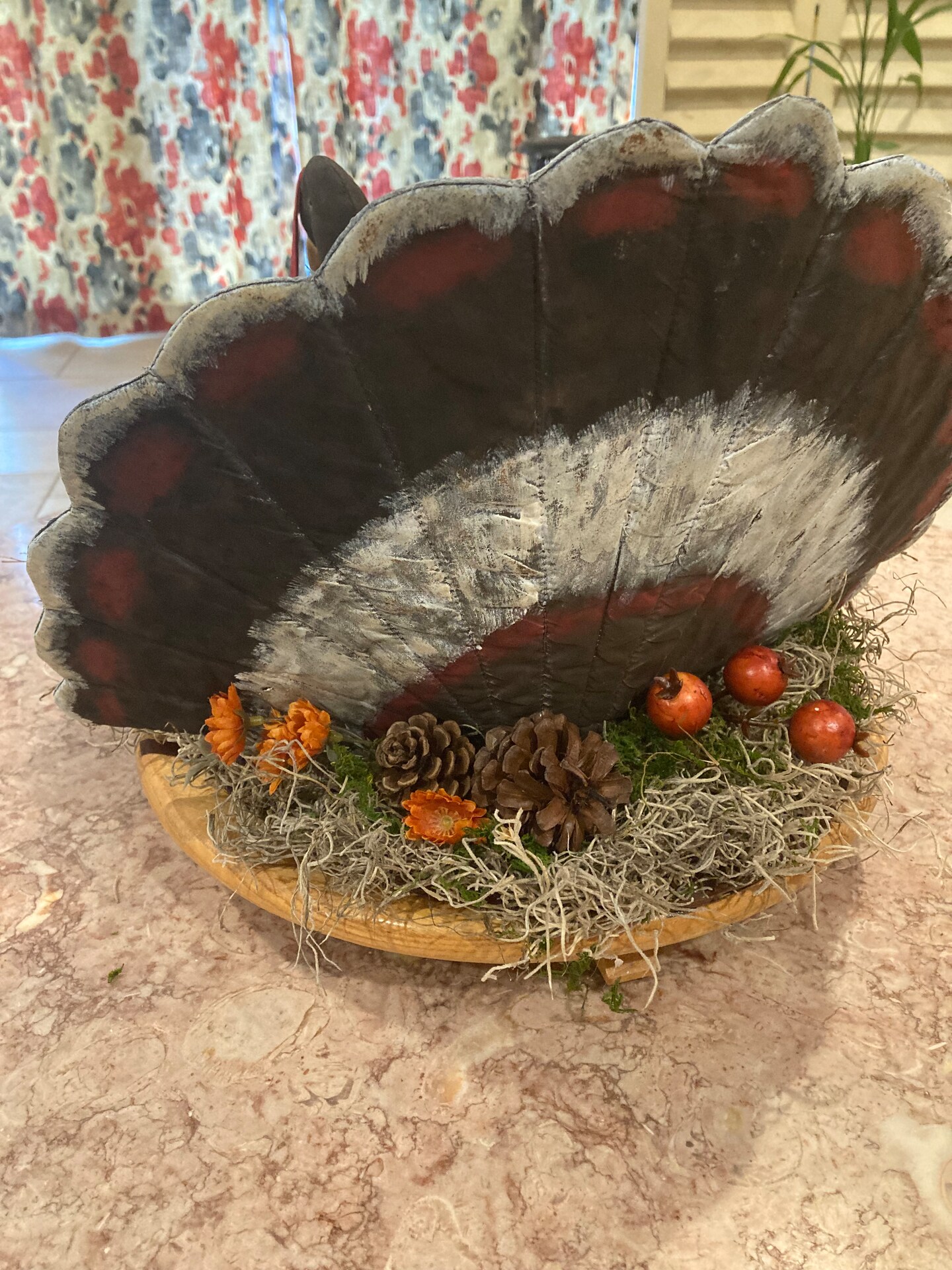Handmade Thanksgiving Turkey Table Centerpiece - Fall Decoration - Thanksgiving Decoration - Fall Farmhouse - Country Decor product 2