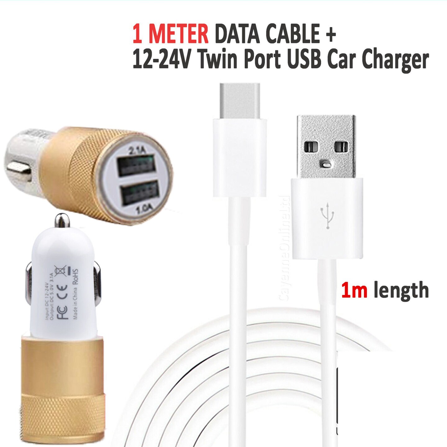 Car CH Charger | Max Output 1A (2 USB) Car CH Charger | the TurboCharge CH Charger | RAHEEV®