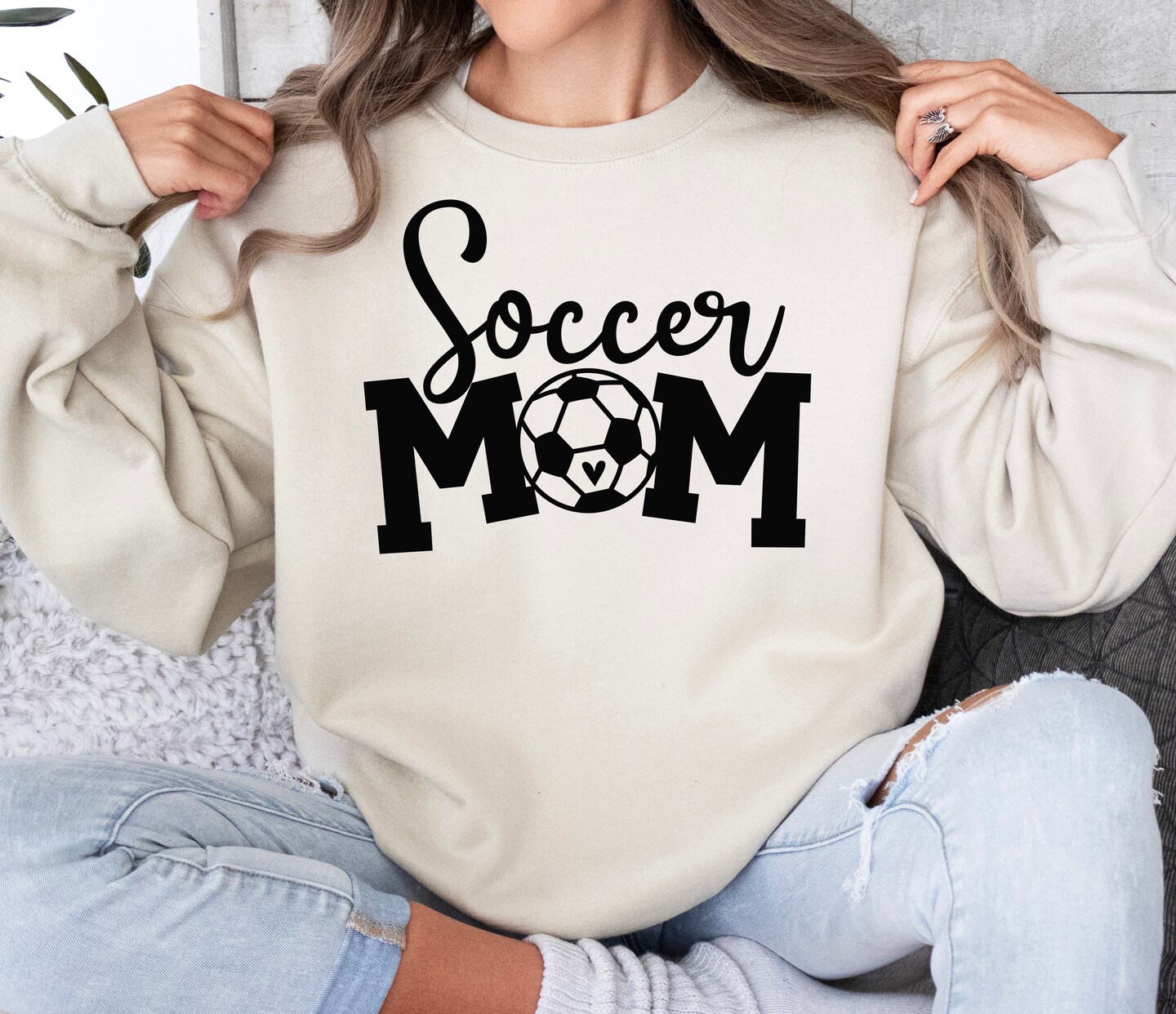 Soccer mom sweatshirt sale