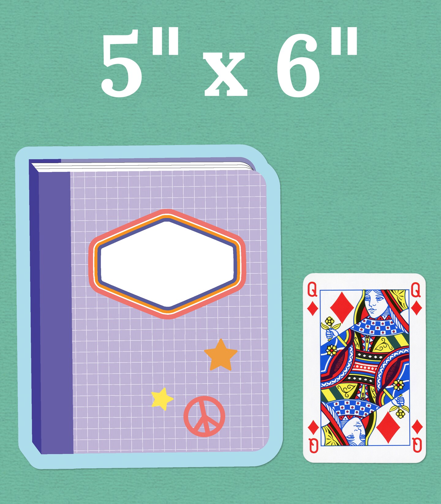 Carson Dellosa We Stick Together 36-Piece Retro Back to School Decorations, Bus, Stars, Notebooks, and More Groovy Cutouts for Bulletin Board and Classroom Decor