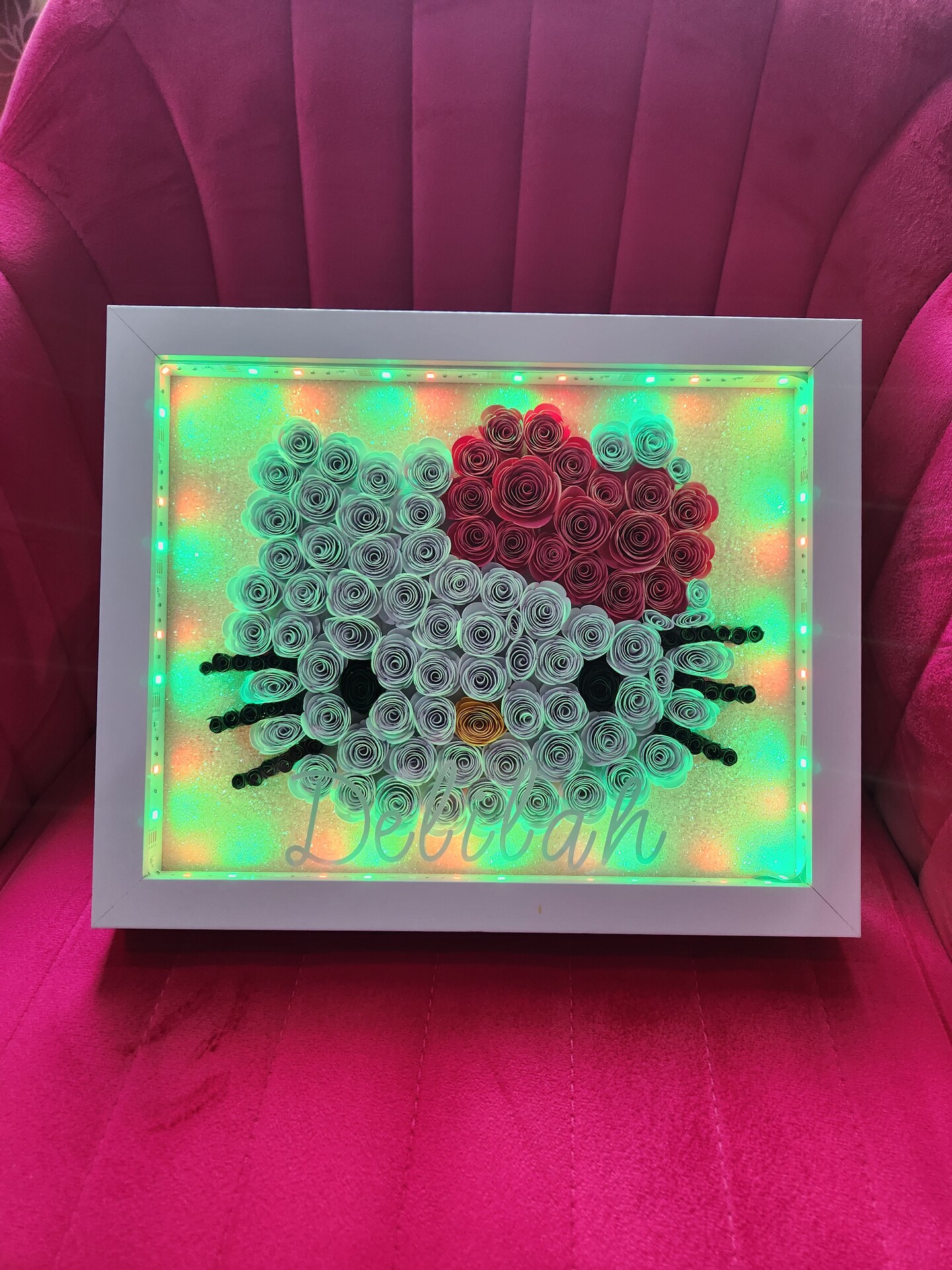 8x10 LED Hello Kitty shadowbox | MakerPlace by Michaels
