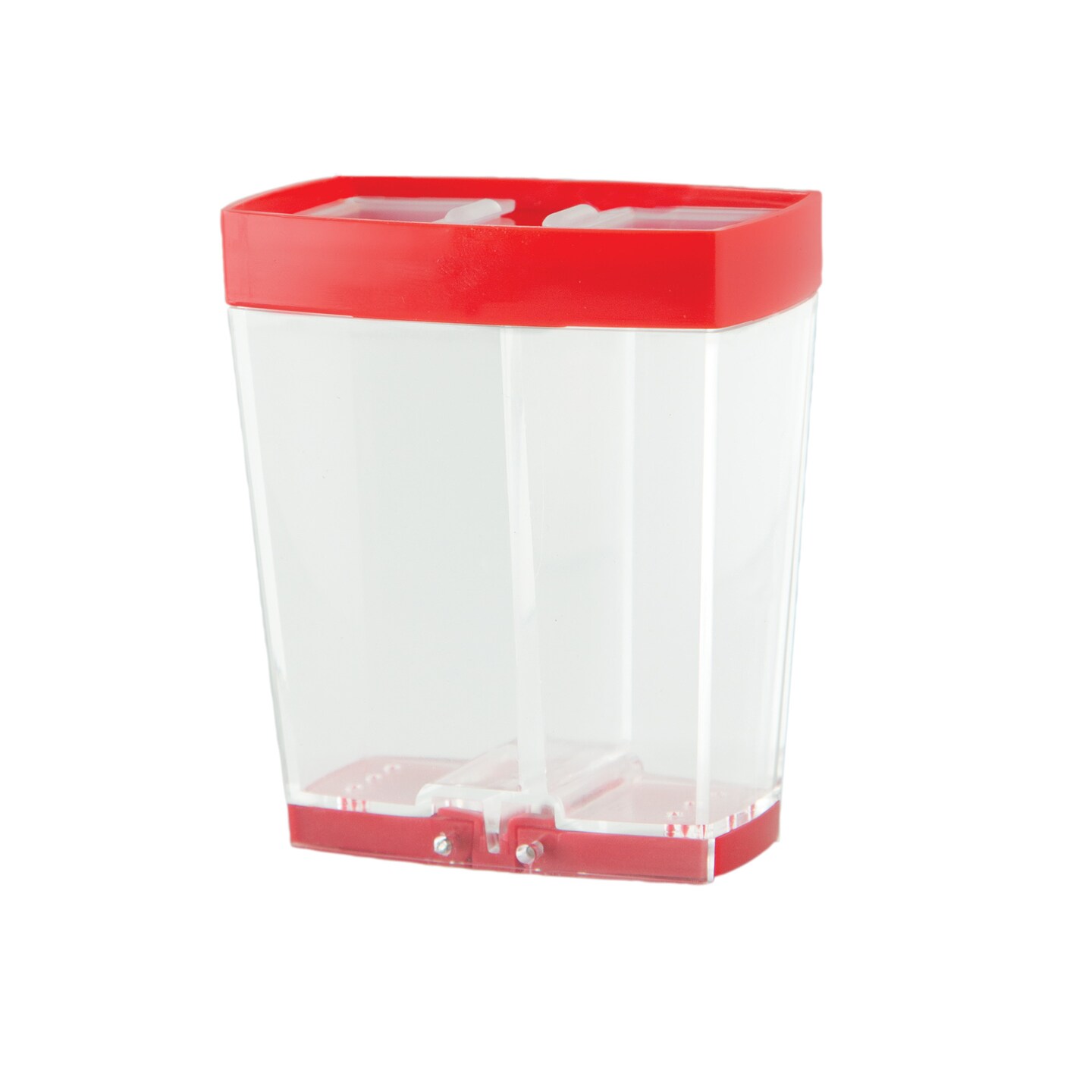 Transparent Red Salt and Pepper Shaker 12 per Box