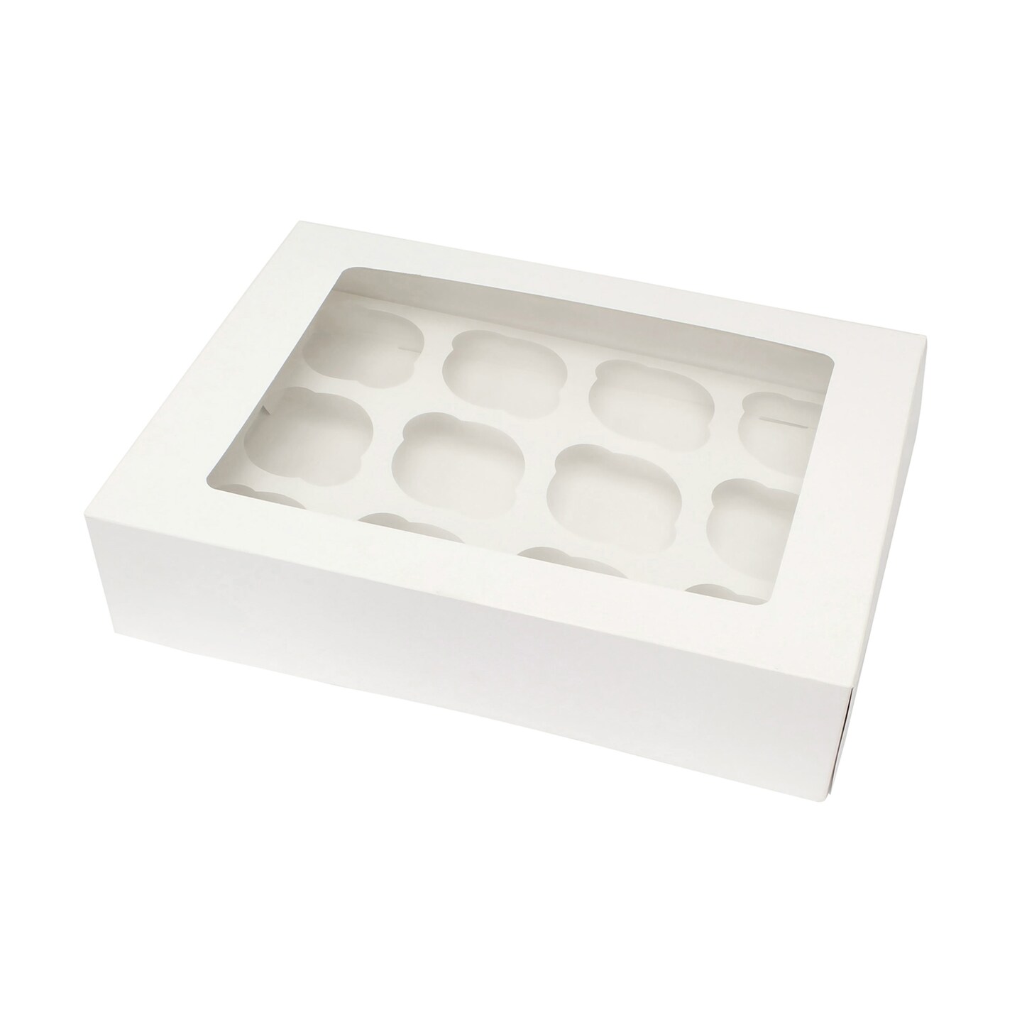 Spec101 | Cupcake Boxes with Insert – White Bakery Boxes, Dessert Boxes