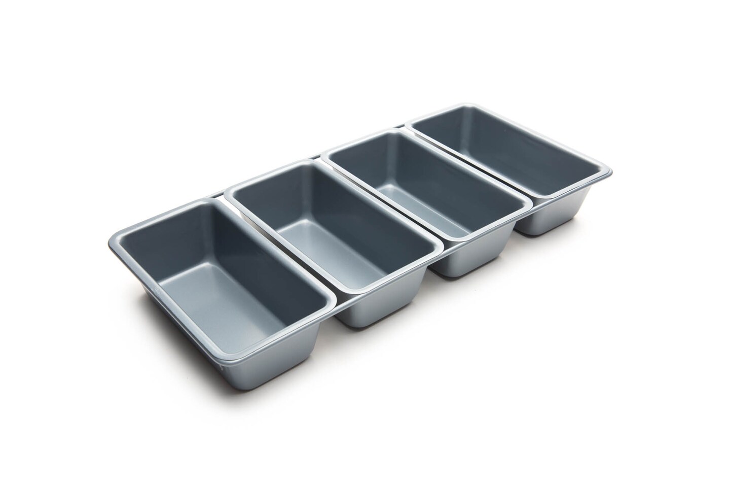Silver Linked Loaf Pans Set of 4