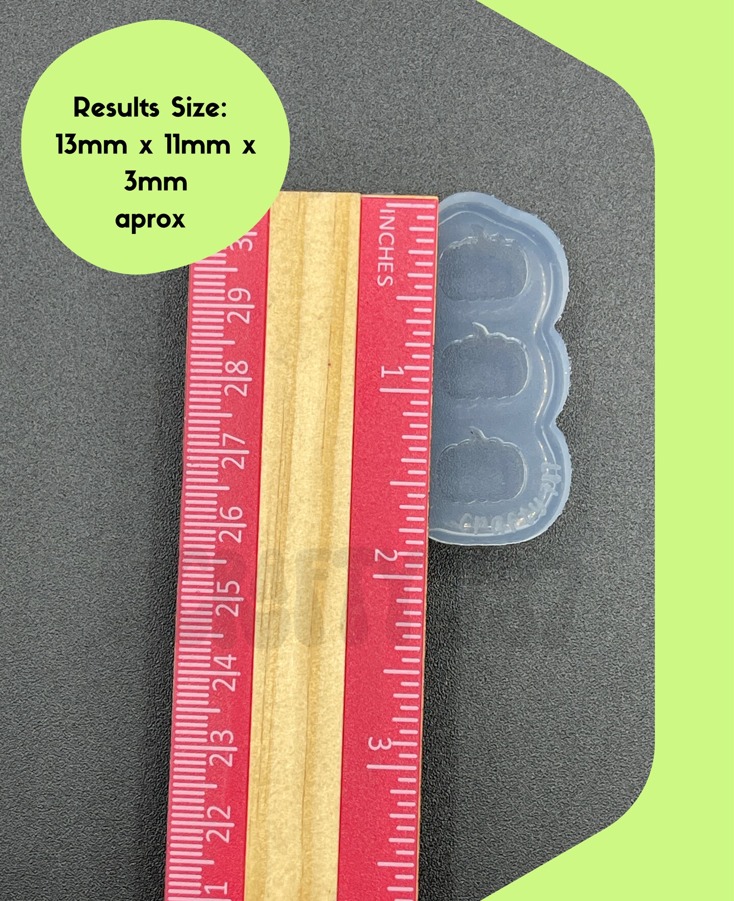 Mini Pumpkin Silicone Mold, Resin Jewelry Mold(d14)