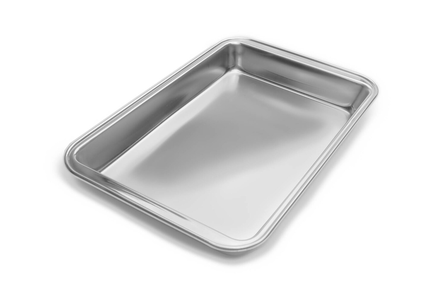 11 x 7.125 x 1.25 Inches, Stainless Steel Bake Pan