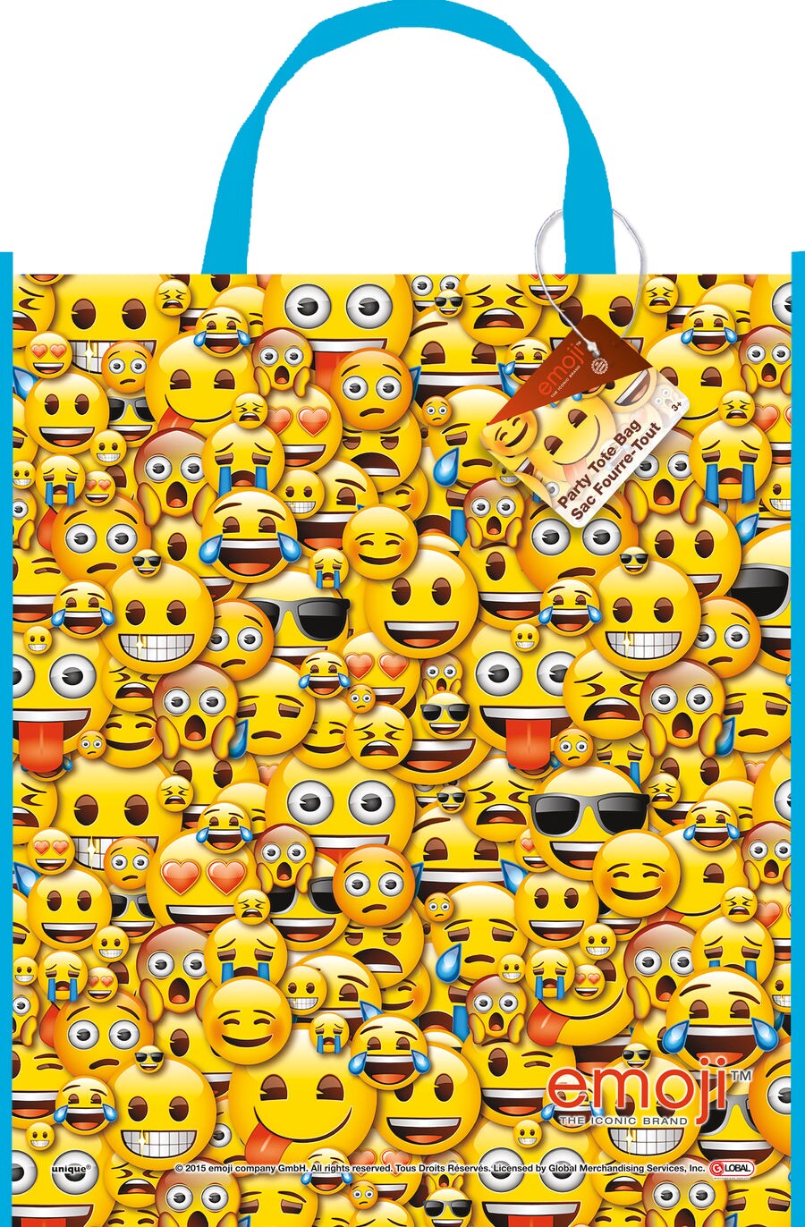 Emoji Tote Bag, 13&#x22; x 11&#x22;, 1ct