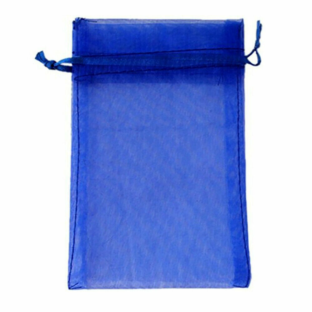 4x6 Organza Drawstring Bags Pouch 100 pcs