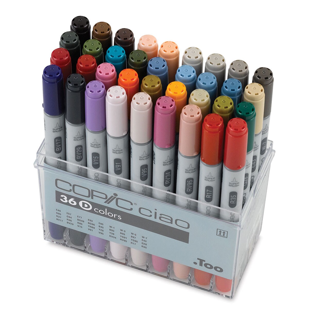 Copic Ciao Double Ended Marker Set - Set D, Set of 36 | Michaels