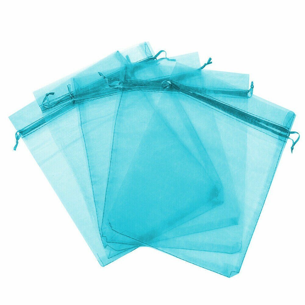 5x7 Organza Drawstring Bags Pouch 200 pcs