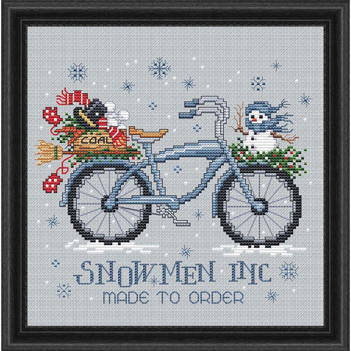 Imaginating Inc. Snowmen Inc Counted Cross-Stitch Kit