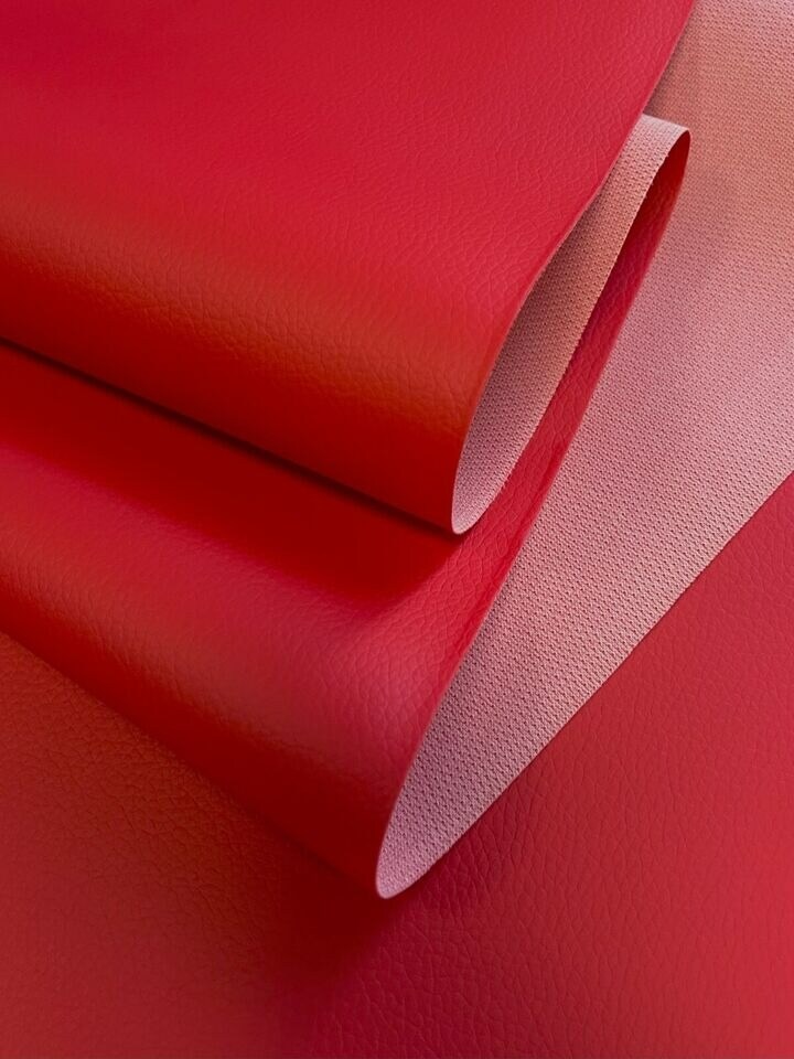 50+ Colors Vinyl Fabric Faux Leather Auto Upholstery 56"Wide Continuous By Yard