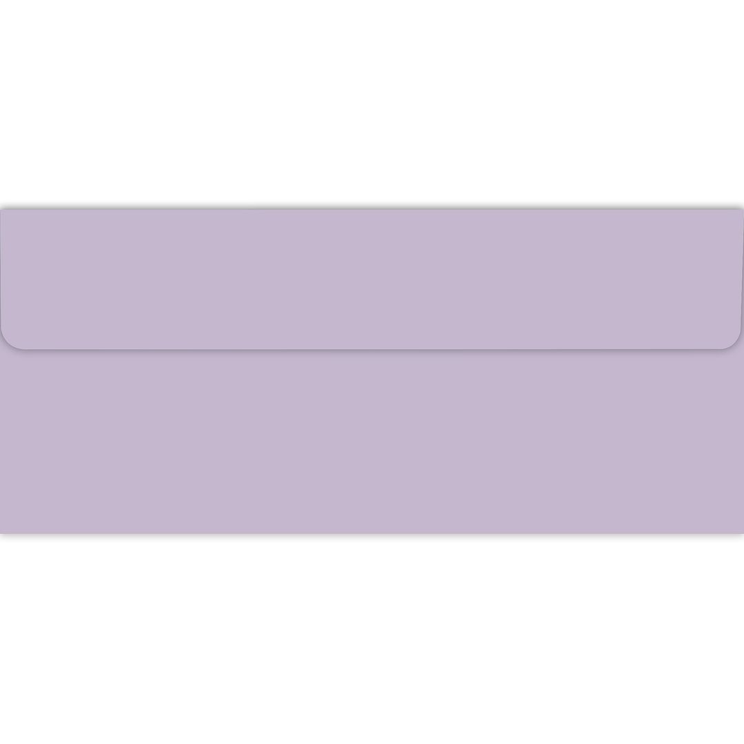 Great Papers! Envelopes, #10, Gummed Adhesive, Orchid Pastel, 9.5&#x22; x 4.125&#x22;, Printer Friendly, 25 count
